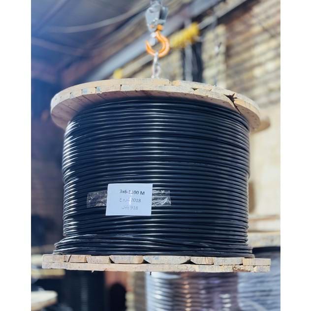 کابل افشان سه رشته صد متری3در6 حلقه 100متری برند صادراتی مشهد