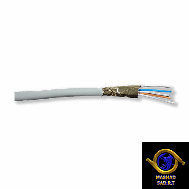 کابل ده زوج فویلدار CCA متراژ 100 متری برند صادراتی مشهد