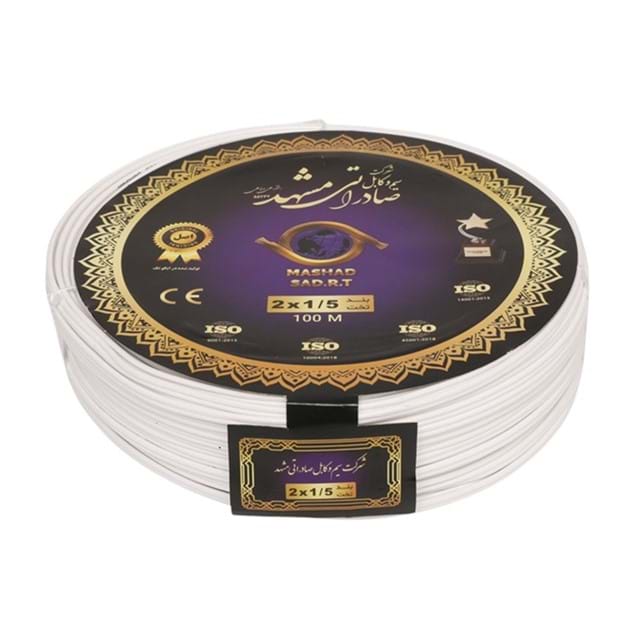سیم نایلون افشان2 در 1.5 حلقه 100 متری برند صادراتی مشهد
